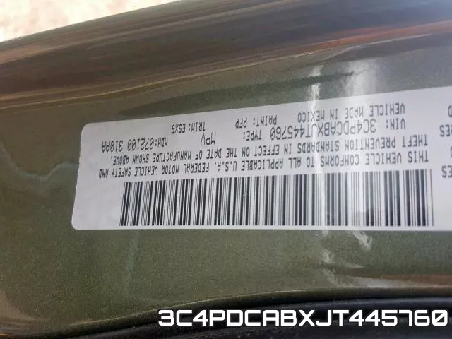 3C4PDCABXJT445760 фото 2