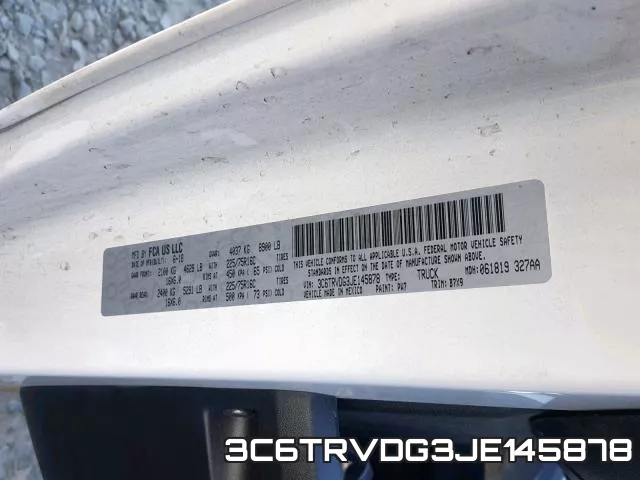 3C6TRVDG3JE145878 фото 2