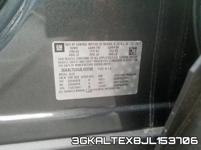 3GKALTEX8JL153706 фото 2
