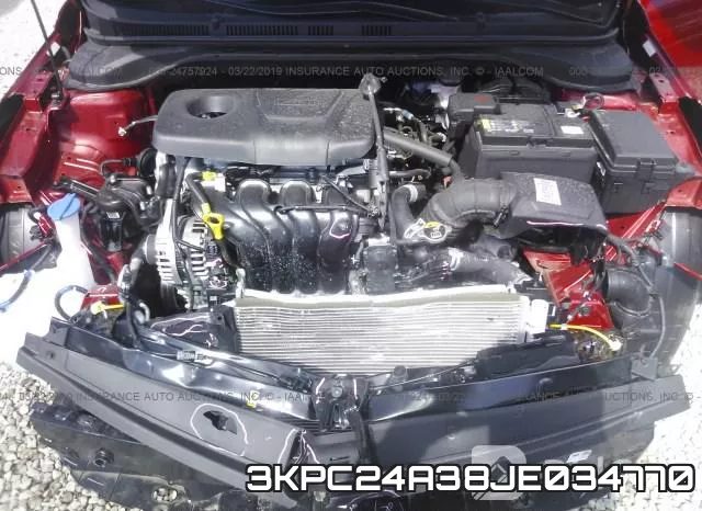 3KPC24A38JE034770 фото 2