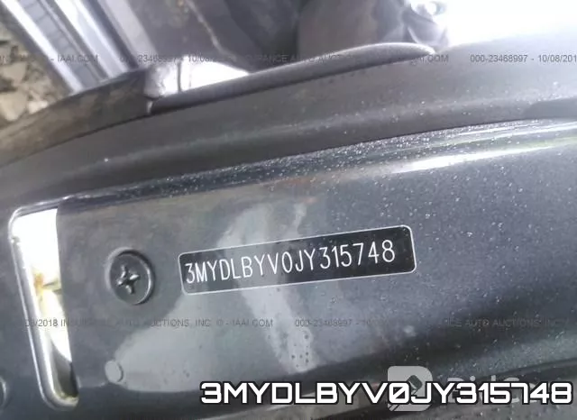 3MYDLBYV0JY315748 фото 10