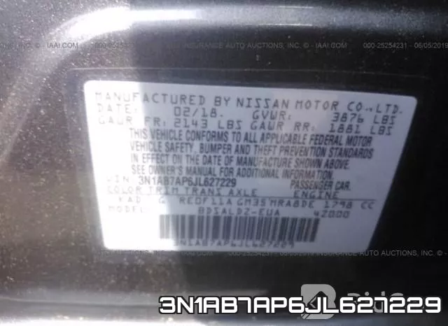 3N1AB7AP6JL627229 фото 10
