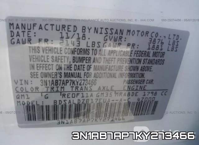 3N1AB7AP7KY273466 фото 10