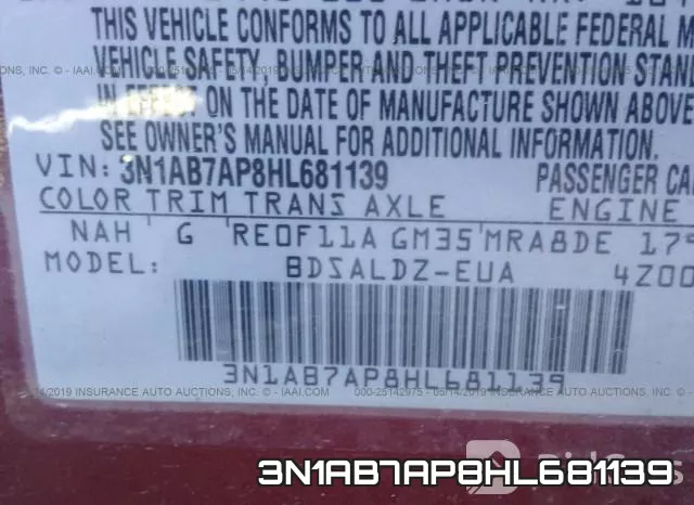 3N1AB7AP8HL681139 фото 10