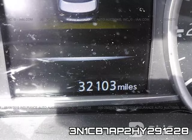 3N1CB7AP2HY291228 фото 8