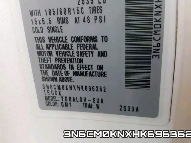3N6CM0KNXHK696362 фото 2