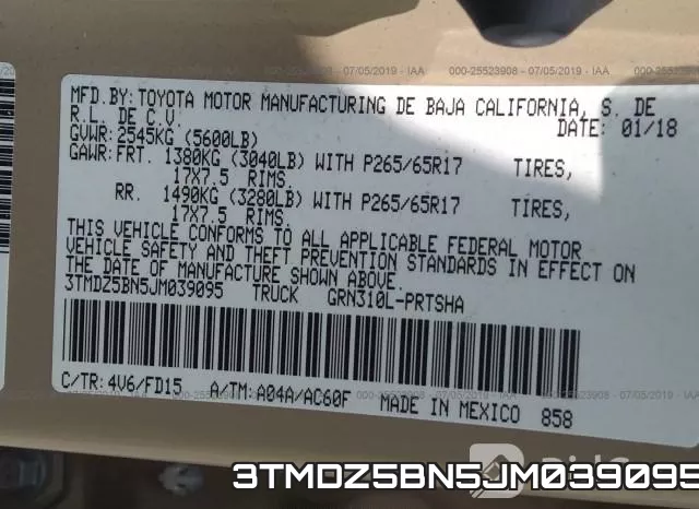 3TMDZ5BN5JM039095 фото 10