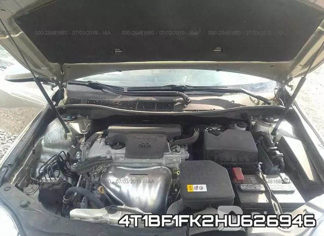 4T1BF1FK2HU626946 фото 2