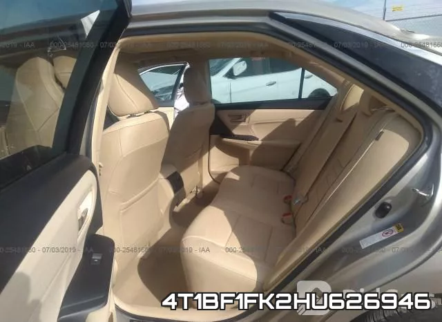 4T1BF1FK2HU626946 фото 9