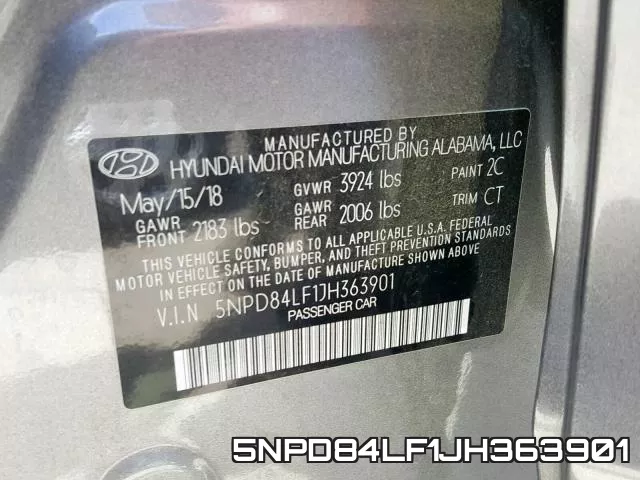 5NPD84LF1JH363901 фото 2