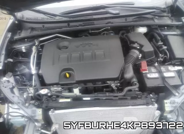 5YFBURHE4KP893722 фото 2