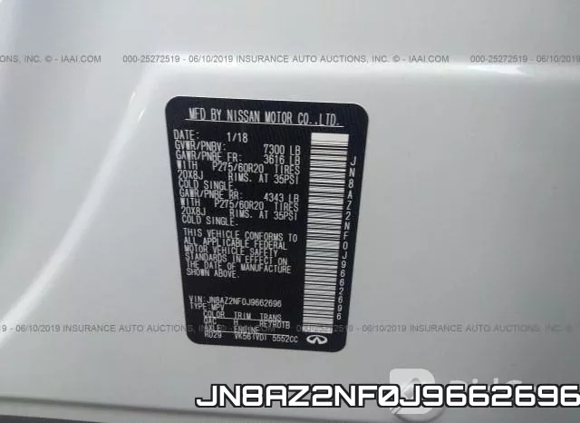 JN8AZ2NF0J9662696 фото 10