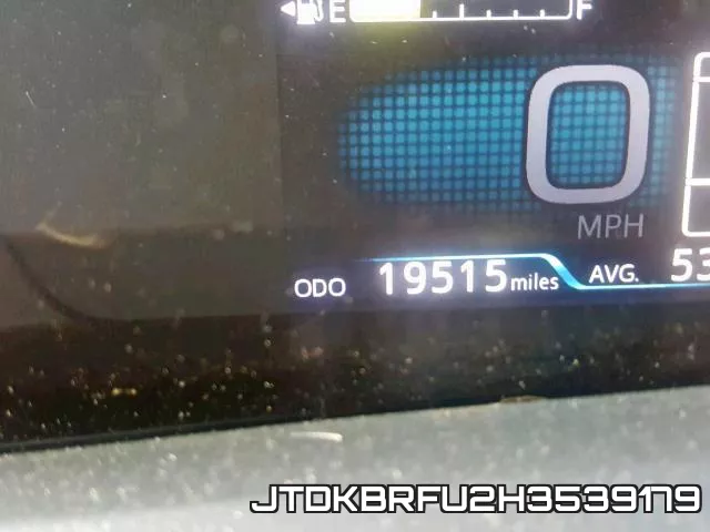 JTDKBRFU2H3539179 фото 9