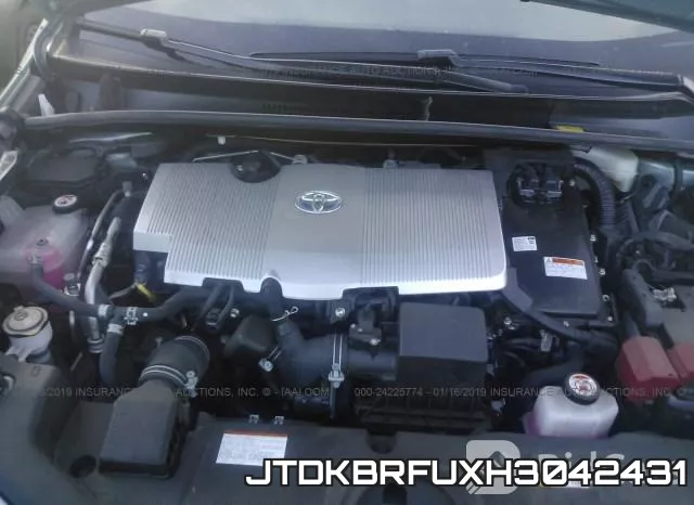 JTDKBRFUXH3042431 фото 2