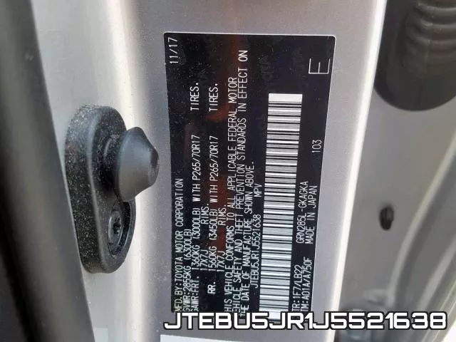 JTEBU5JR1J5521638 фото 2