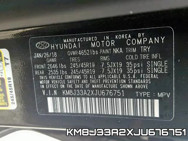 KM8J33A2XJU676751 фото 2