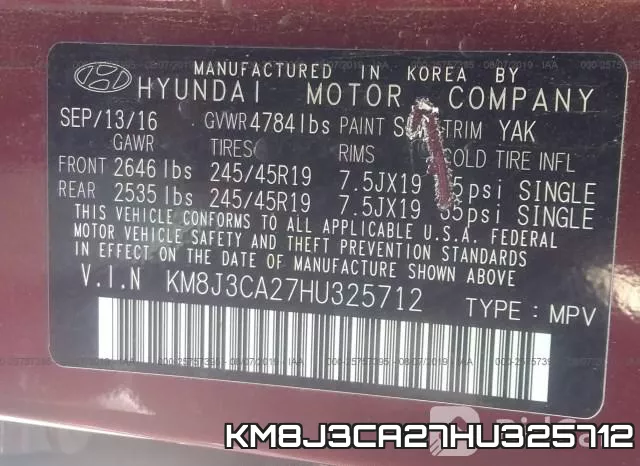 KM8J3CA27HU325712 фото 10
