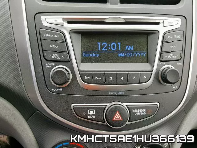 KMHCT5AE1HU366139 фото 10