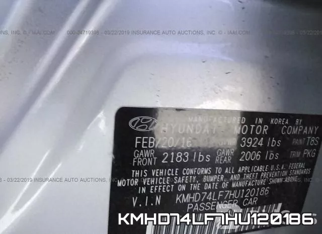 KMHD74LF7HU120186 фото 10