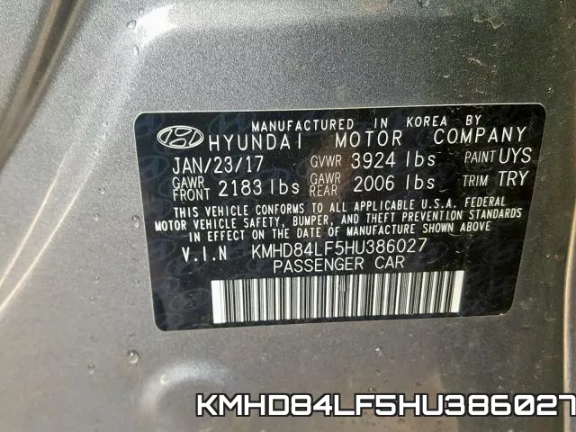 KMHD84LF5HU386027 фото 2