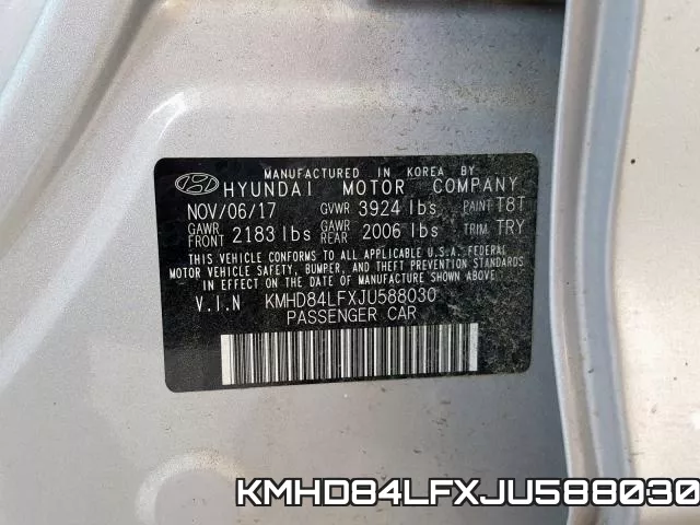 KMHD84LFXJU588030 фото 2
