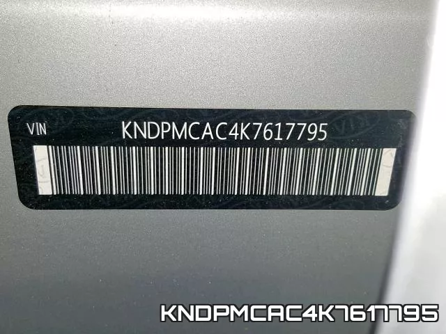 KNDPMCAC4K7617795 фото 2