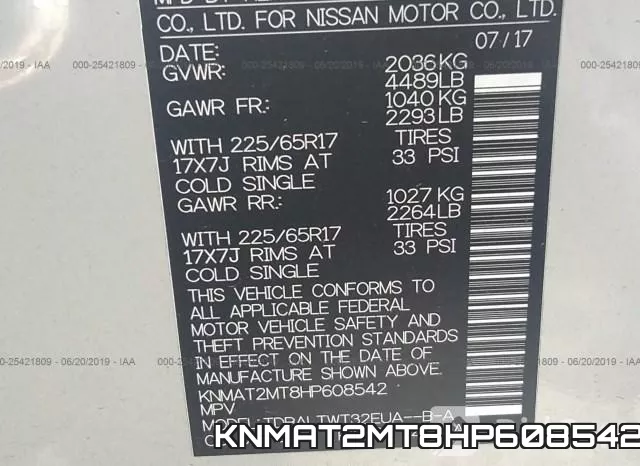 KNMAT2MT8HP608542 фото 10