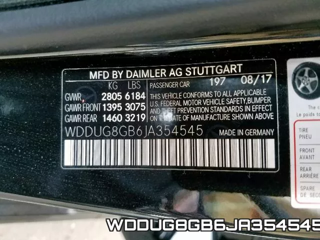 WDDUG8GB6JA354545 фото 2