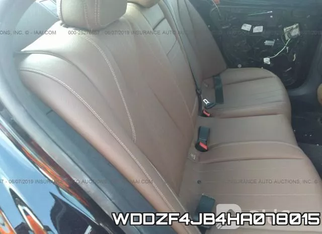 WDDZF4JB4HA078015 фото 9