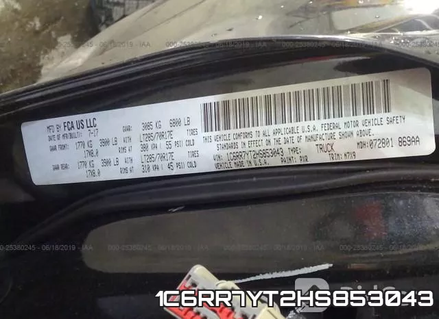 1C6RR7YT2HS853043 фото 9