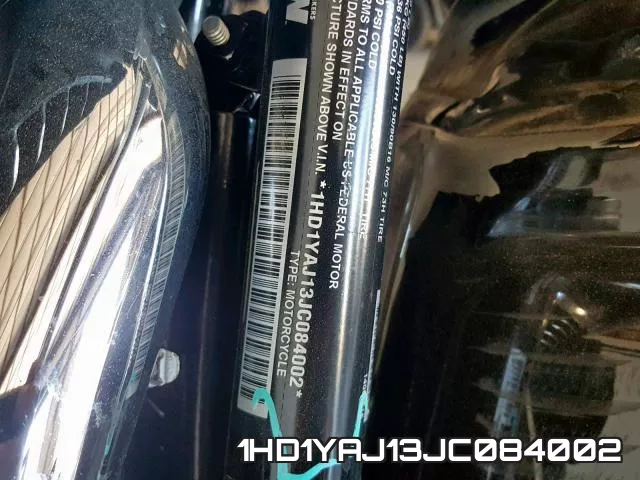 1HD1YAJ13JC084002 фото 2