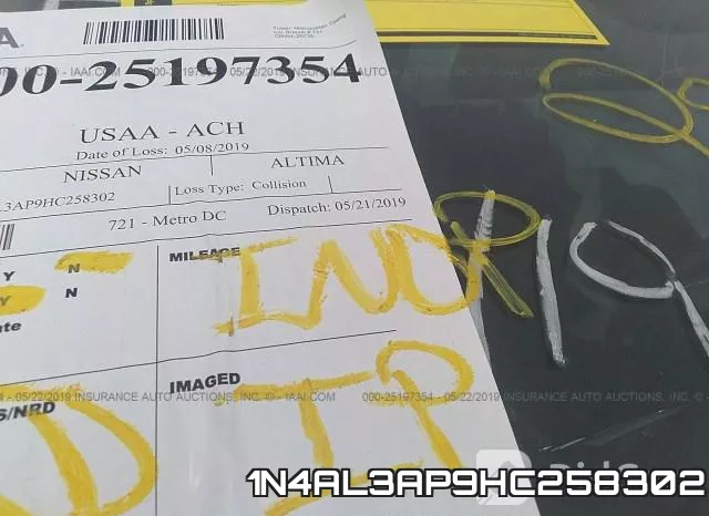1N4AL3AP9HC258302 фото 8