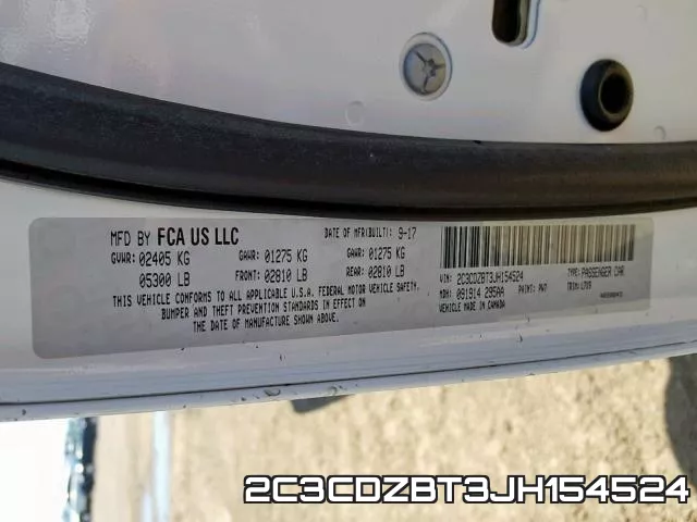 2C3CDZBT3JH154524 фото 2