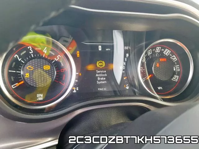 2C3CDZBT7KH573655 фото 9