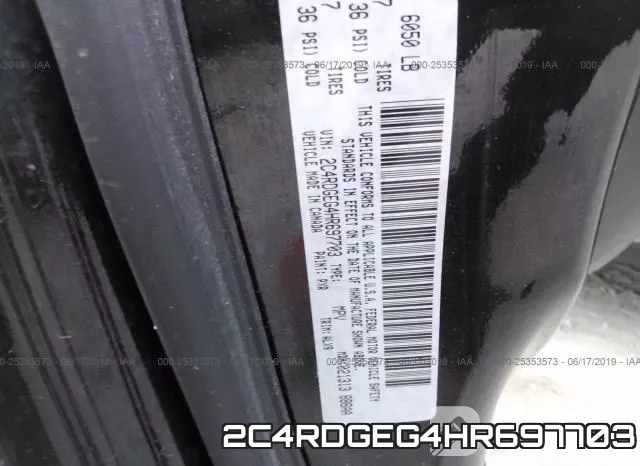2C4RDGEG4HR697703 фото 10