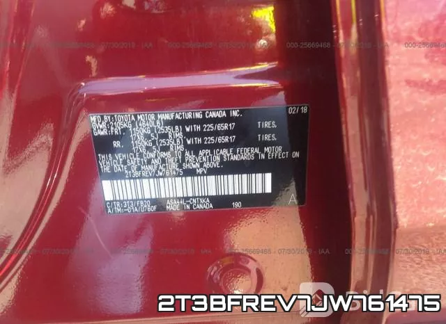 2T3BFREV7JW761475 фото 10