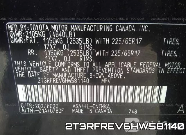 2T3RFREV6HW581140 фото 10