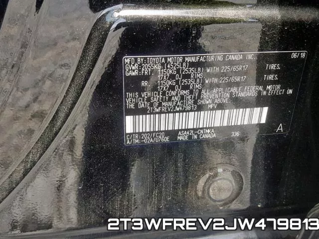 2T3WFREV2JW479813 фото 2