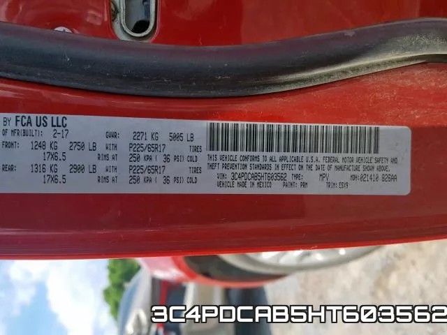 3C4PDCAB5HT603562 фото 2