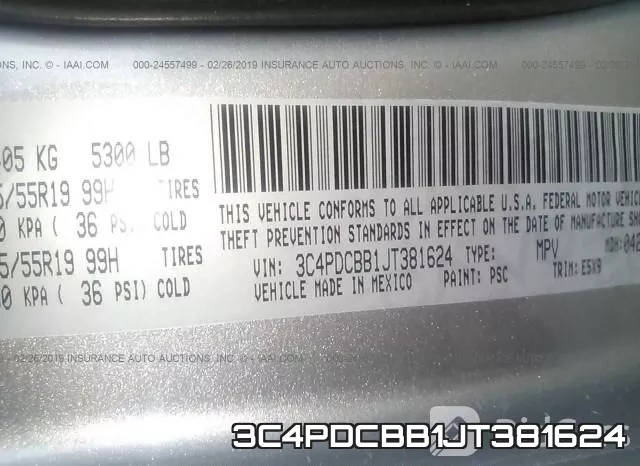 3C4PDCBB1JT381624 фото 10