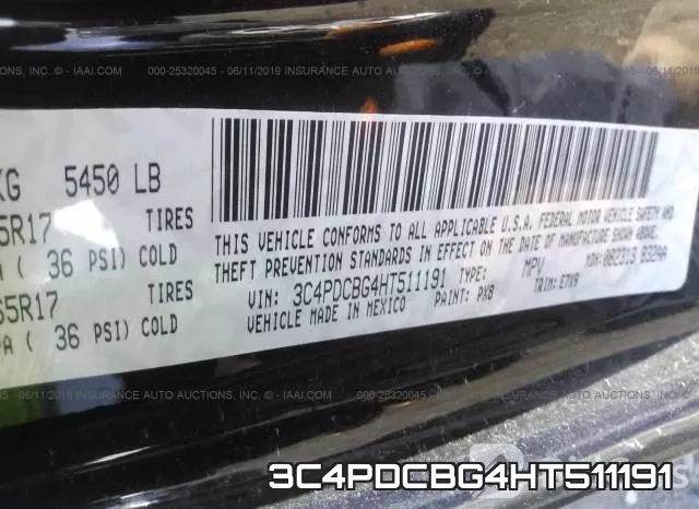 3C4PDCBG4HT511191 фото 10