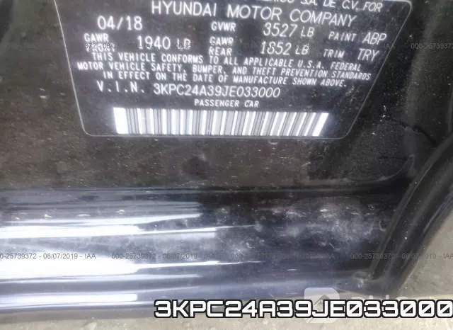 3KPC24A39JE033000 фото 10