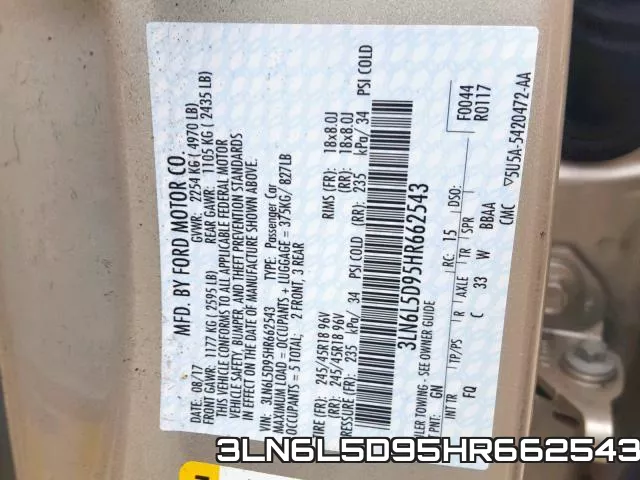3LN6L5D95HR662543 фото 2
