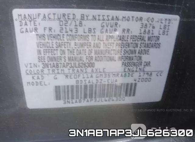 3N1AB7AP3JL626300 фото 10