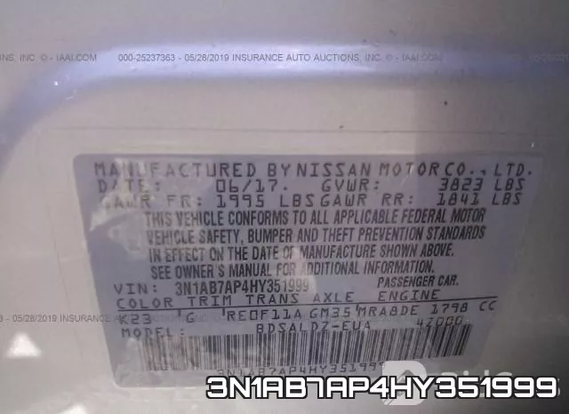 3N1AB7AP4HY351999 фото 10