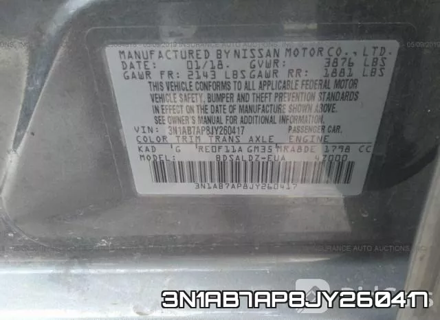 3N1AB7AP8JY260417 фото 10