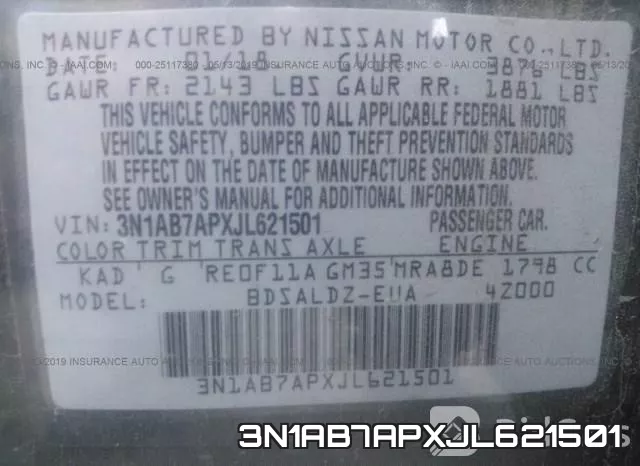 3N1AB7APXJL621501 фото 10