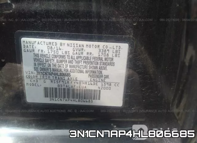 3N1CN7AP4HL806685 фото 10