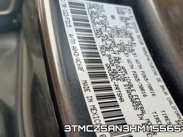 3TMCZ5AN3HM115565 фото 2