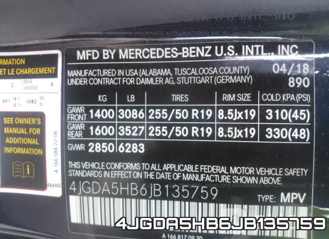4JGDA5HB6JB135759 фото 10